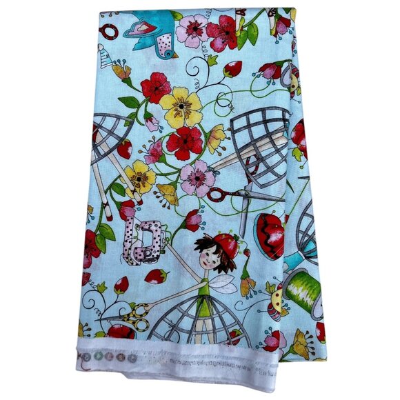 Desirees Designs Fabric Sewing Fairies 44"x21" Cotton Multicolor Crafts Sewing - Picture 4 of 6